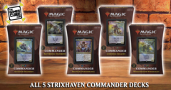 Strixhaven Commander 2021 - Set of 5